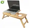 Factory supplier price foldable table high quality folding laptop table hand make bamboo foldadble laptop table for bed