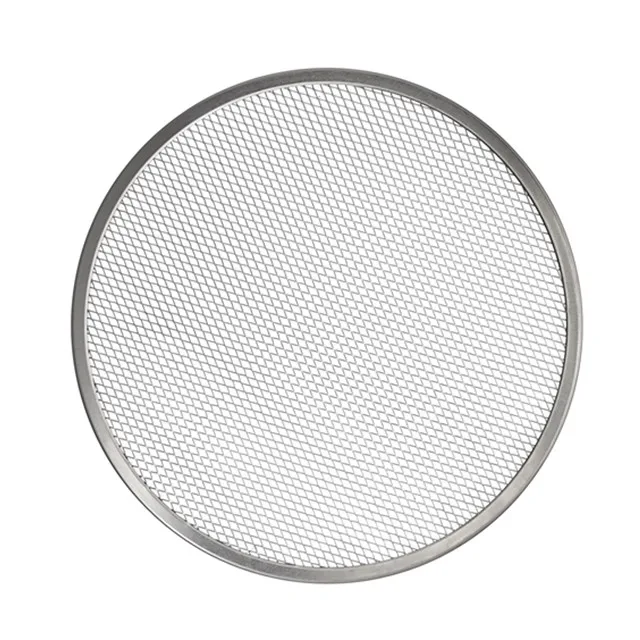 Stainless Steel Round Pizza Screen Expanded Mesh Disk For Pizza Pan Buy Pizza Screen,Aluminum