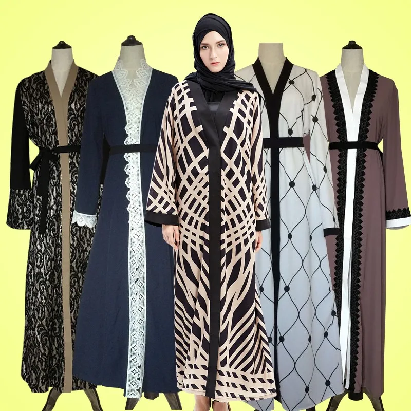 

LR5512 Abaya Models Dubai Kaftan,Islamic Clothing Muslim Dress Kaftan Kimono Abaya 2021 super low price stock clearance $2-$10, Many colors