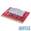 Debug Diagnostic Test Analyzer post Card PCI 2 Code LED