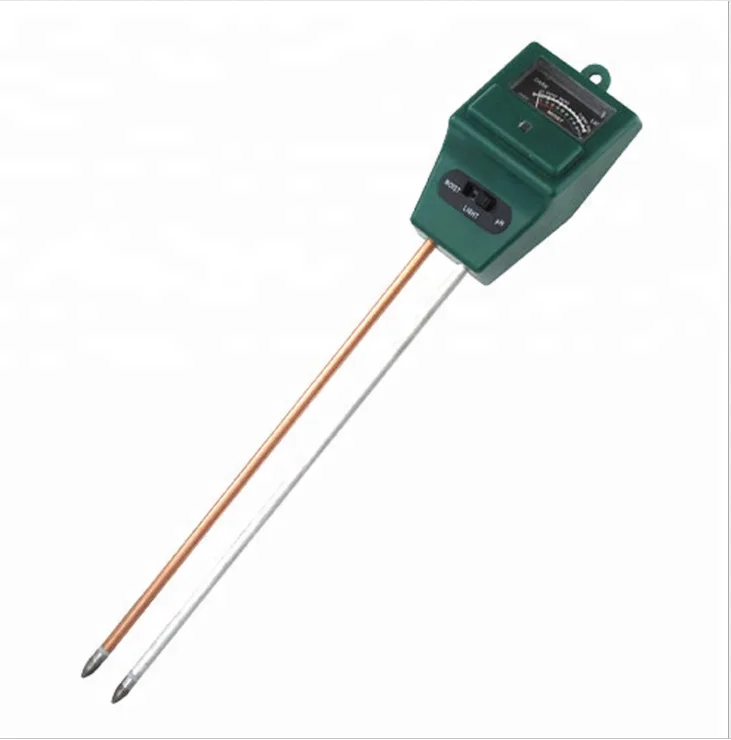 3 in 1 Bloempot Bodem pH detector hygrometer/Bodemvocht Tester Licht Sensor PH Meter Digitale Vochtmeter voor tuin
