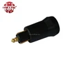 12V car cigarette lighter plug with brass metal inside
