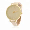 Fashion Simple life style Shenzhen current type quartz dress watches elegant stainless steel PVD Rose Gold lady watch