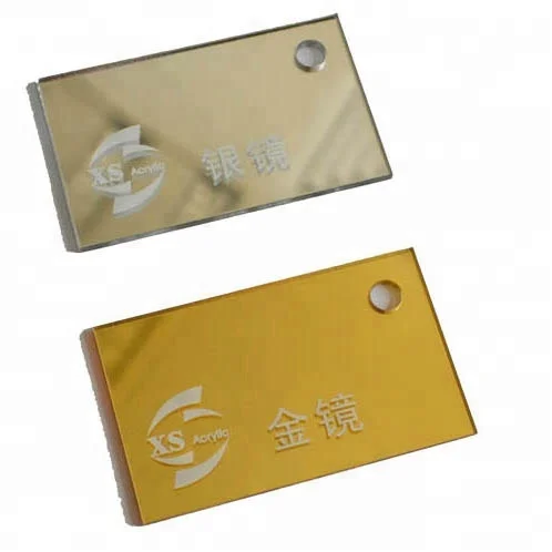 
XINTAO China Wholesale Gold Silver Flexible Mirror Plastic Acrylic Sheet 