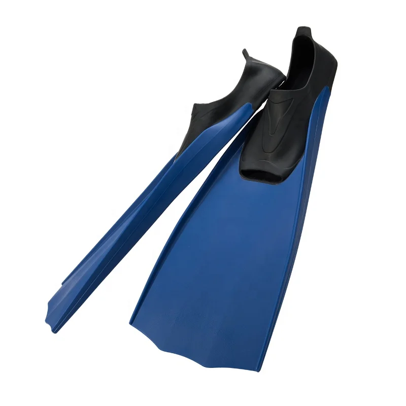 

New arrival TPR + PP foot pocket swimming duck feet fins good performance snorkel diving fins for adult