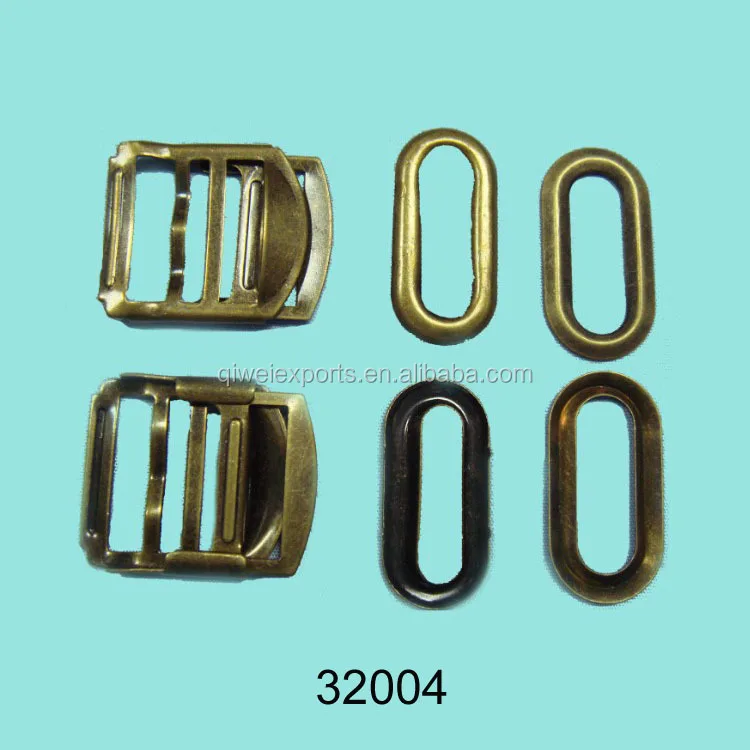 Brass cap buckle 32004