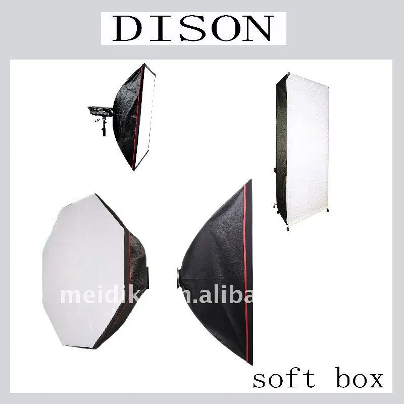 Dison photo studio soft box lighting for studio photo shooting equipment