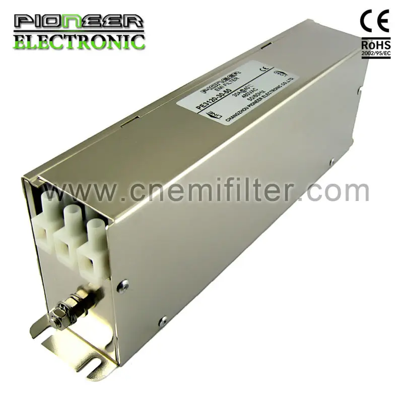 1A 250VAC HPF25/085/21 pcb din rail mount EMI Filters PE1000, View