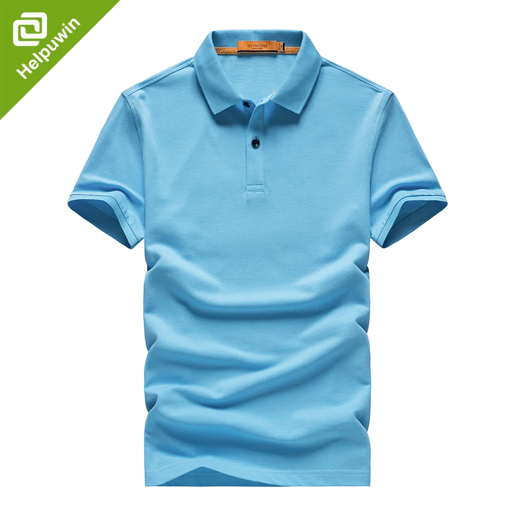 navy blue polo shirt