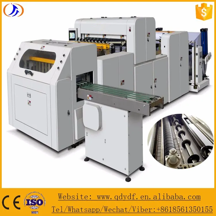Automatic Computer Control Roll Paper To Sheet A4 Paper Production Line