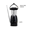 Multi-function Hand-Cranked USB Rechargeable AM/FM Dynamo Solar Lantern With FM Radio