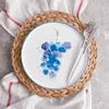 Latest design fine Hand-painted fruit ceramics plate