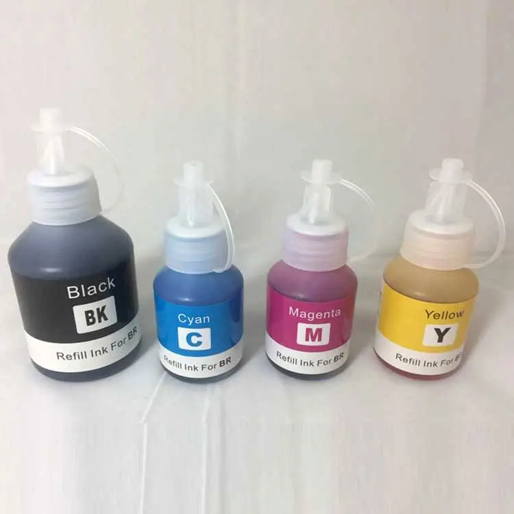 4 Color Waterproof Inkjet Printers Pigment Ink For Brother Refill Ink