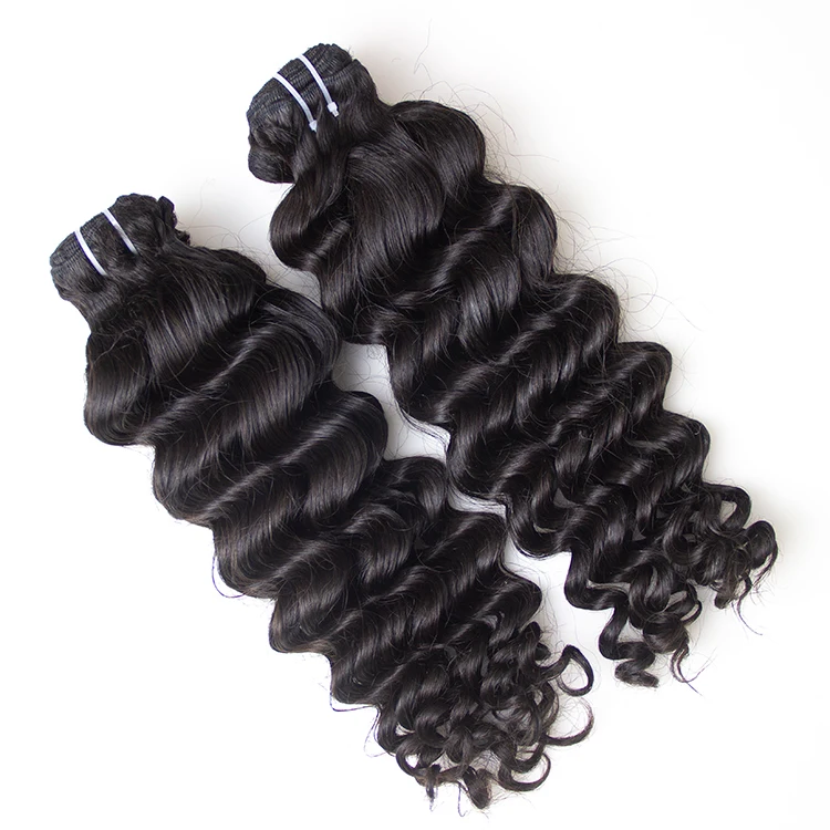 

Free weave packs bundles box bulk human remy for braiding real raw wave perm hair, Natural color