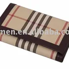 Tartan projeto do menino carteira