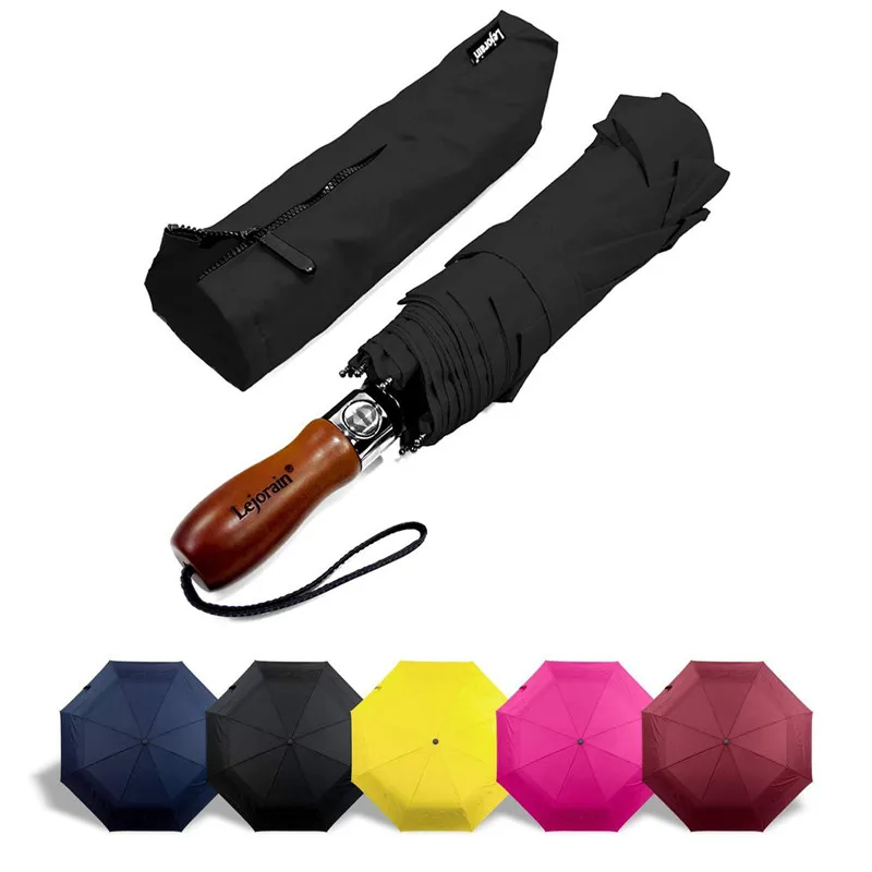

27 inches Automatic Compact Folding Umbrella, Custom
