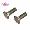 725LN2520 Din603 Square Neck Round Head Carriage Bolt zinc-plated DIN607 hot dip gavalnized bolt and nut set