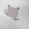 Clear Acrylic Individual Photograph Picture Frames 4x6 With Metal Bar
