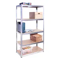 

180 x 90 x 40 cm 5 tier metal galvanized storage shelving units shelf rack