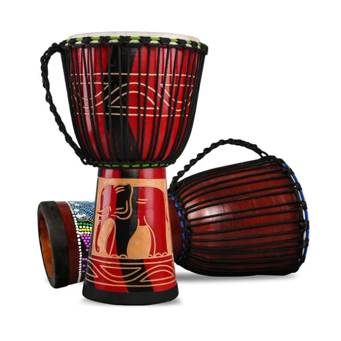 

Wholesale 2018 new African Drums , Hand Percussion Drum Djembe African music drum, Handmand