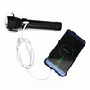 USB rechargeable safe hammer torch light solar led flashlight with cutting knife multi function led solar light