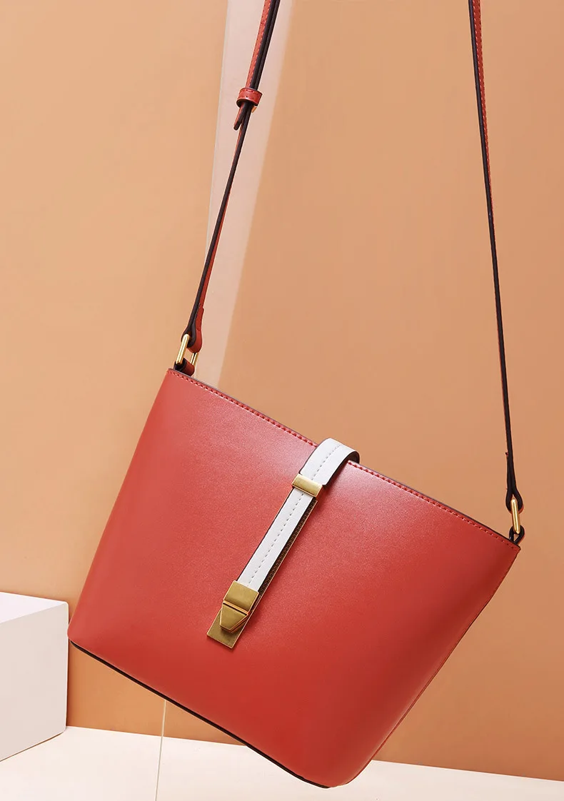 New Fashion Female Casual Crossbody Bags Women Handbags Genuine Leather