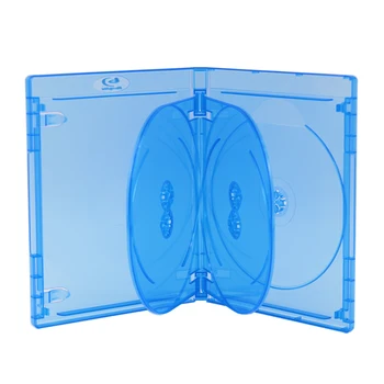 Wholesale Empty Blu Ray Cd Case Plastic 5 Discs Blu-ray Dvd Cases With ...