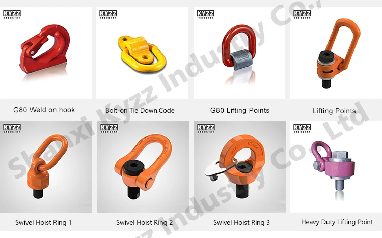 Heavy Load Swivel Lifting Eyes - Buy Hardware Forged Hoist Rings ...