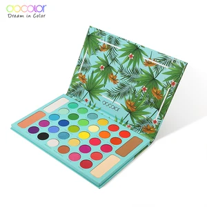 Docolor Y3407 high pigmented custom private label eyeshadow palette