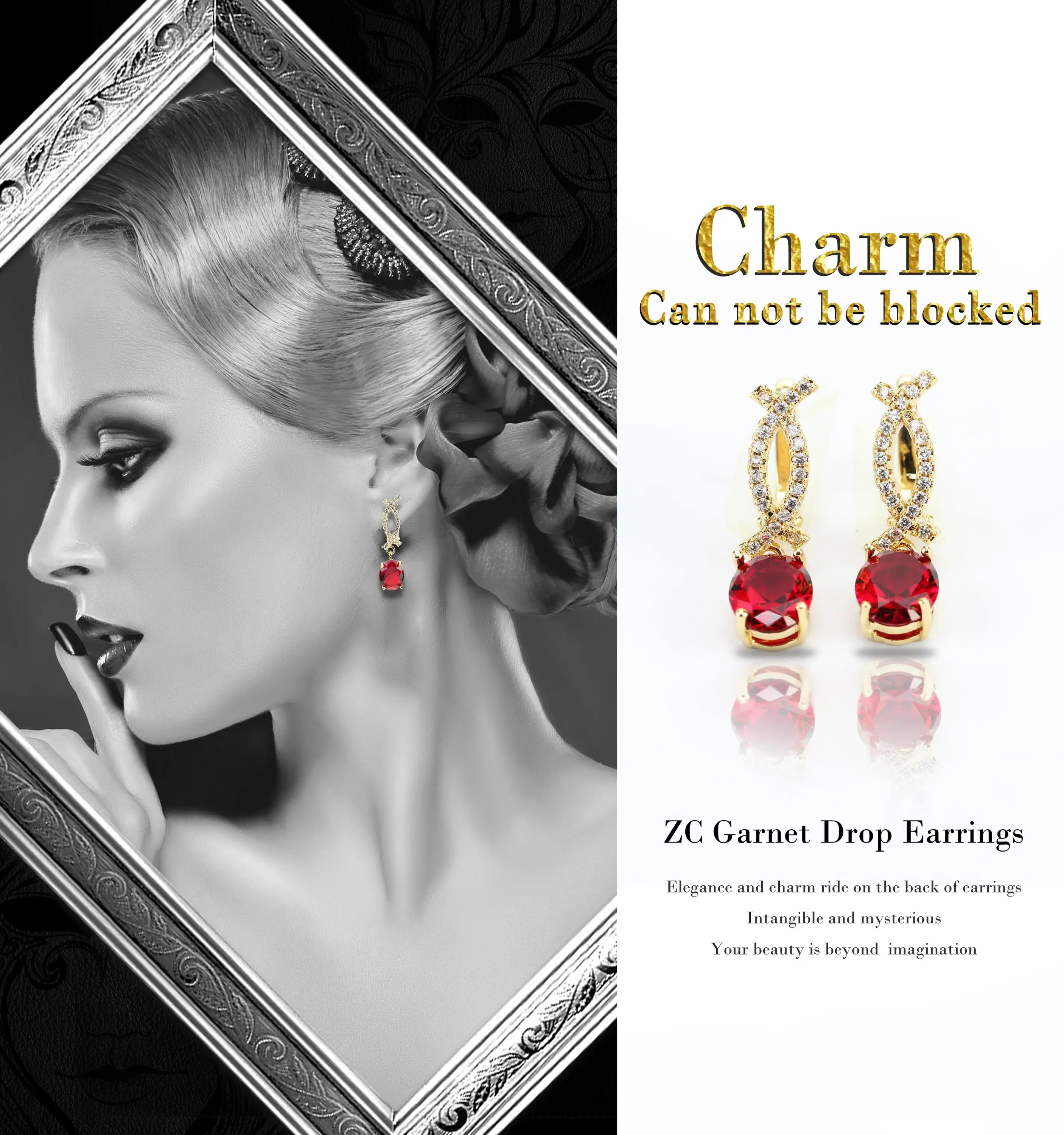 Fashion Earring Designs New Style Quality Charm Earrings Chinese