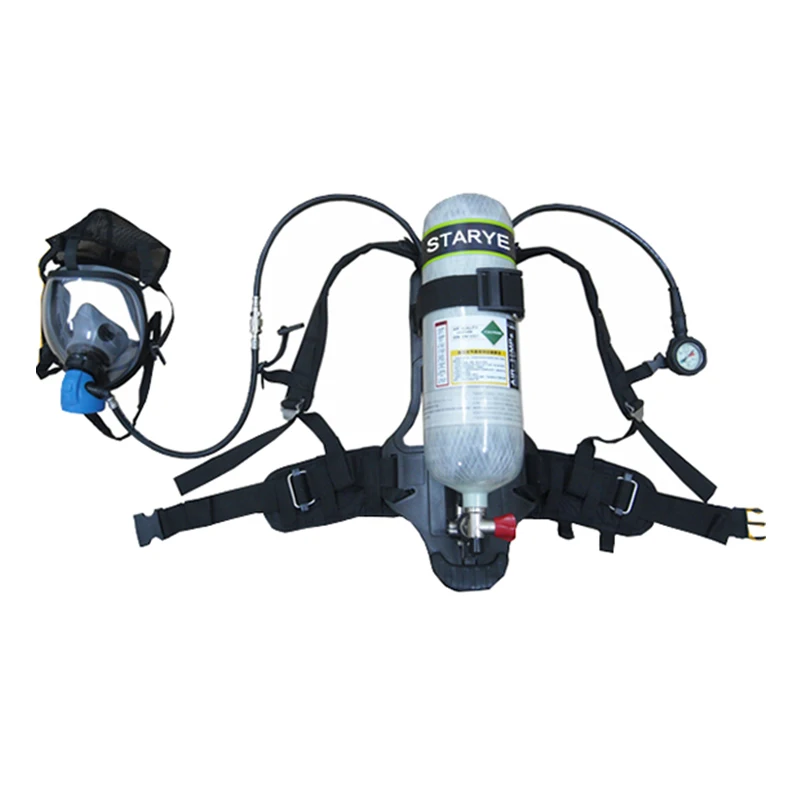 Fire Rescue Used Ce Certificate Self-contained Air Breathing Apparatus ...