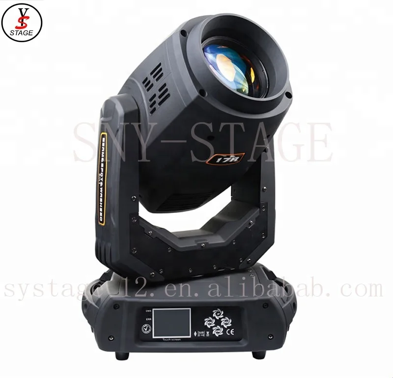 

High power Beam 17r 350w beam 350 moving head light, 13 colors + blank, can do two-way variable speed rainbow effect