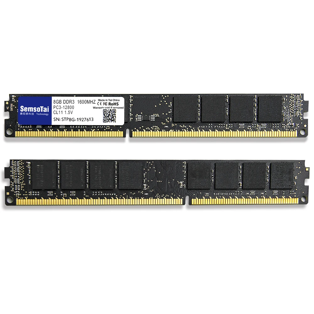 

Best Sell DDR3 8GB UDIMM 1600MHz for PC desktop DDR3 Ram Memory