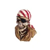 Custom collectible halloween party decor craft horrible resin one-eyed skull head bust factory