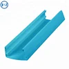 Cold top smooth PVC plastic factory custom all kinds of architectural and engineering profile extrusion products