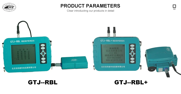 GTJ-RBL Reinforcement Position Reinforced Scanners Rebar Locator Protective Layer Tester