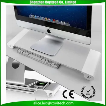 Multifunctional Laptop Computer Monitor Holder Bracket With Usb