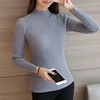 Warm Women Sweater Autumn Winter Knitted Femme Pull Elasticity Soft Female Pullovers Sweater
