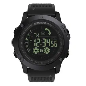 Spovan Bestseller 2018 Smart Sport Watch with 3D Pedometer Bluetooth 4.0 Remote Camera Message Remind