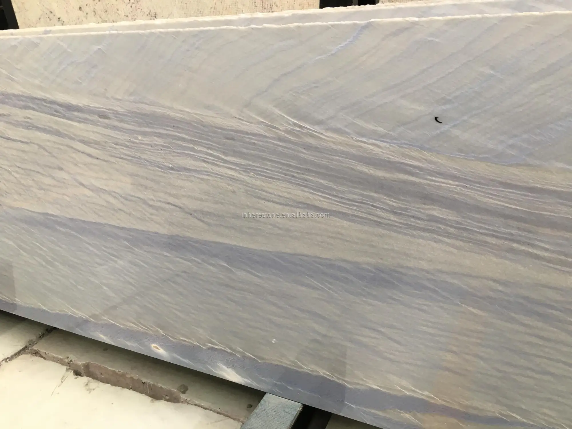 grand sky blue marble from brazil precious stone