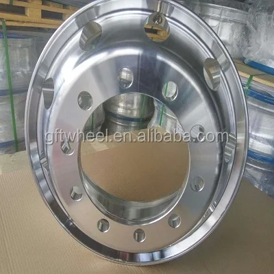 
wheel rims hot sales aluminum alloy bus tubeless wheel 