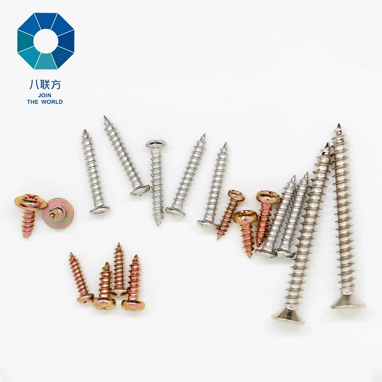 
M2.5 M3M4M5M6 G03 standard cross recessed self tapping screws 