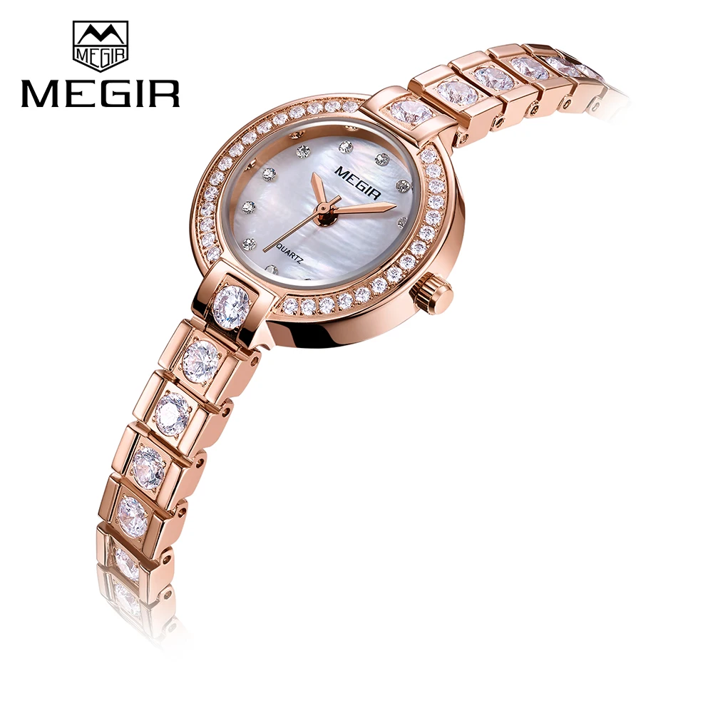 

Gift Items Woman Watch 2018 Luxury Fashion Japan Movt Quartz Megir Brand Watch For Girl