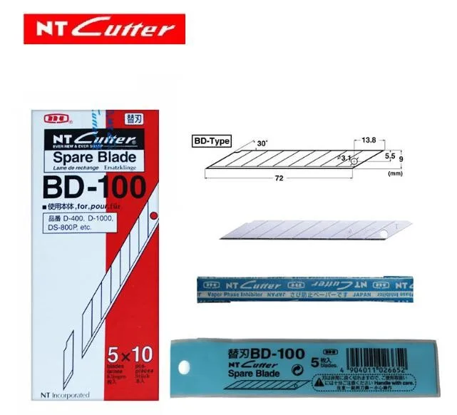 Nt Cutter Blades Paper Cutter Knife Blade Nt Cutter Blades Buy Nt Cutter Blades Knife Blade Nt Cutter Blades Product On Alibaba Com