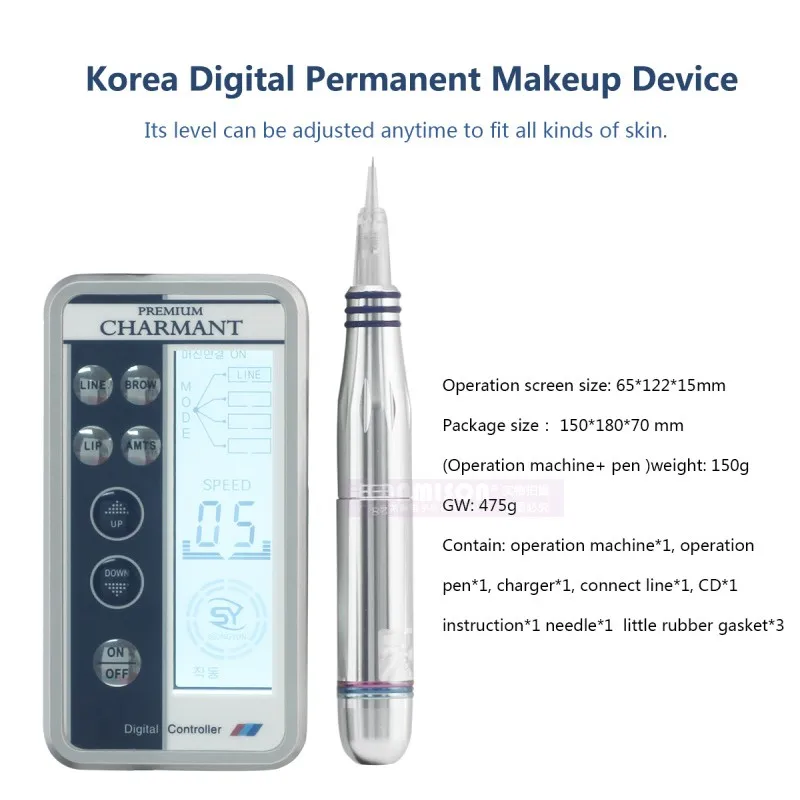 2017 Newest Rechargeable Semi Permanent Makeup Tattoo 