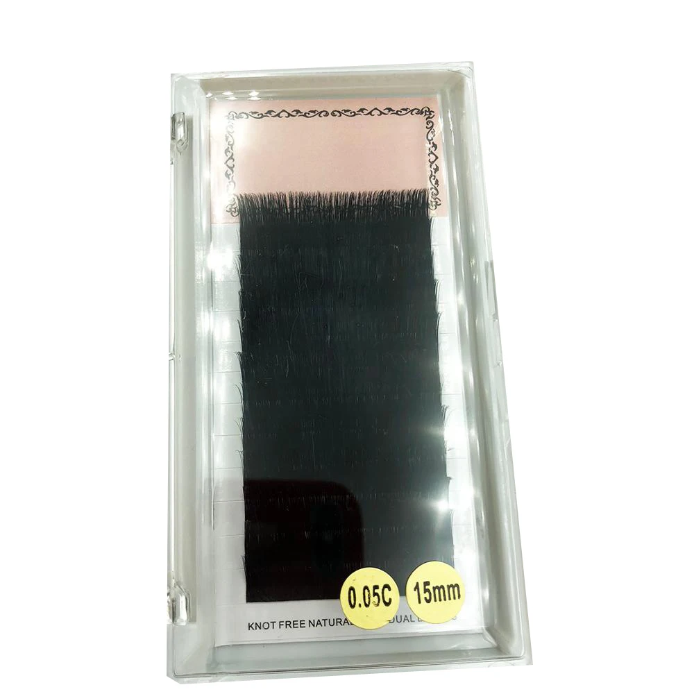 

2019 professional silk/mink individual eyelash Extension, Black or colorful