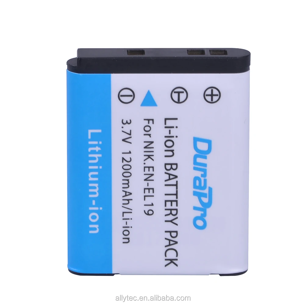 En-el19 En El19 Enel19 Camera Battery For Nikon Coolpix S32 S33 S100 ...