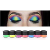 

Wholesale High Pigment Single Color Private Label Loose Powder Eye Primer Custom Glitter Neon Eyeshadow for Vendor