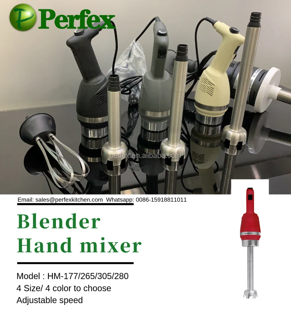 Commercial Hand Mixer Blender Perfex Hand Held Stick Blender