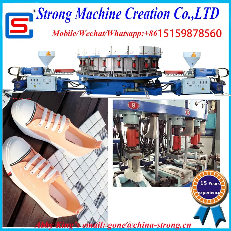 Disa Canvas Shoe Injection Plastic Shoe Soles Dip Mould Fitted For Pvc